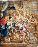 The Reconciliation of King Henry III and Henry of Navarre Peter Paul Rubens